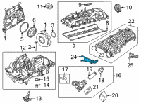 OEM BMW M240i xDrive Engine Mount Diagram - 11618602078