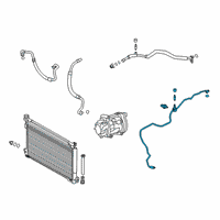 OEM 2022 Toyota Corolla Liquid Line Diagram - 88710-12B81