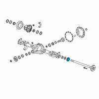 OEM 2021 Chevrolet Silverado 1500 ABS Ring Diagram - 84127132