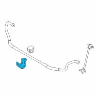 OEM 2017 BMW 330i Suspension Stabilizer Bar Bushing Front Diagram - 31-30-6-792-207