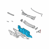 OEM 2007 Toyota Corolla Insulator Diagram - 55210-02160