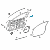 OEM 2021 Toyota Avalon Outer Seal Diagram - 67851-06020