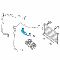 OEM Nissan Sentra Hose-Flexible, High Diagram - 92490-3SG0A