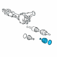 OEM 2019 Chevrolet Colorado Outer Boot Diagram - 84243444