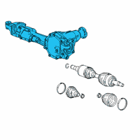 OEM 2020 Chevrolet Colorado Differential Assembly Diagram - 84926903