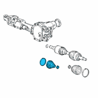 OEM Chevrolet Colorado Inner Boot Diagram - 84243437