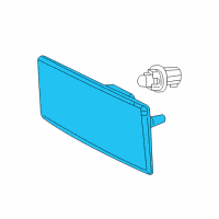 OEM Dodge Lamp-Side Marker Diagram - 4806219AD