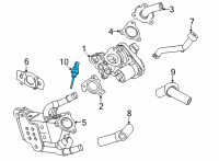 OEM 2020 Hyundai Sonata Sensor-EGR Temperature Diagram - 28454-2M415