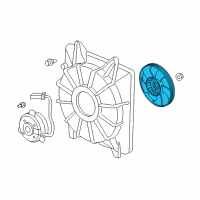 OEM 2020 Honda CR-V Fan, Cooling Diagram - 19020-5PA-A01