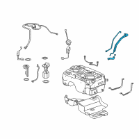 OEM 2010 Saturn Vue Filler Neck Diagram - 15904654