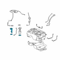 OEM 2008 Saturn Vue Fuel Pump Diagram - 19256347