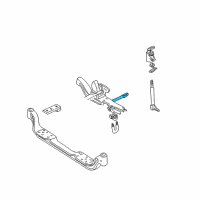 OEM 1993 Chevrolet C2500 Suburban Shaft-Front Stabilizer Diagram - 15638902
