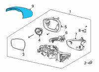OEM 2022 Ford Mustang Mach-E COVER Diagram - LJ8Z-17D742-BAPTM