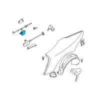 OEM BMW Z8 Actuator Diagram - 67-11-8-360-193