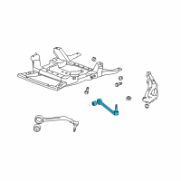 OEM 2014 Chevrolet Camaro Rear Lower Control Arm Diagram - 20951300