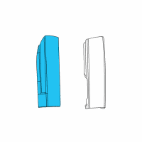 OEM 2015 Ram ProMaster 3500 Lamp-Tail Diagram - 4725947AD