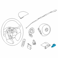 OEM Nissan Versa Note Sensor-Side AIRBAG, RH Diagram - 98830-3JA9A