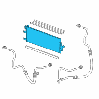 OEM 2015 Chevrolet Spark EV Transmission Cooler Diagram - 22960942