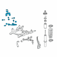 OEM 2014 Cadillac CTS Upper Control Arm Diagram - 19177211