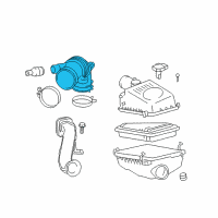 OEM 2014 Scion tC Intake Hose Diagram - 17881-36080