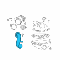 OEM 2016 Scion tC Inlet Hose Diagram - 17751-36020