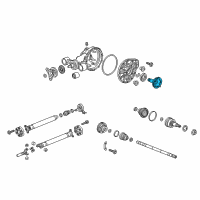 OEM 2016 Cadillac CT6 Axle Assembly Diagram - 84371225