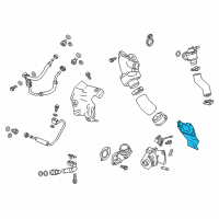 OEM 2020 Cadillac CT5 Turbocharger Gasket Diagram - 12688245