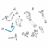 OEM 2019 Cadillac CT6 Oil Line Diagram - 12652339