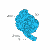 OEM 2019 Ford EcoSport Alternator Diagram - GN1Z-10346-A