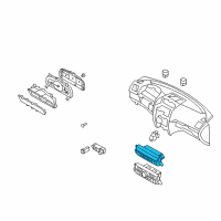 OEM Kia Control Assembly-Heater Diagram - 972502J180WK