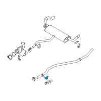 OEM 2011 BMW X5 Rubber Mounting Diagram - 18-20-7-568-777