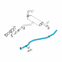 OEM BMW X5 Exhaust Pipe Diagram - 18-30-7-600-220