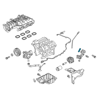 OEM 2020 Ford Expedition Oil Cooler Assembly Diagram - BL3Z-6A642-H