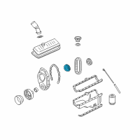 OEM GMC Sprocket, Crankshaft Diagram - 464617