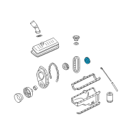 OEM GMC Sprocket, Camshaft Diagram - 10144121