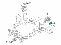 OEM 2020 Hyundai Veloster N Packing-Transmission Mounting Side Panel Diagram - 21880-J9000