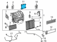 OEM 2021 Toyota Highlander Amplifier Diagram - 88650-0E500