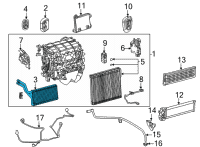 OEM 2022 Lexus ES350 Unit Sub-Assembly, RADIA Diagram - 87107-06100