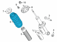 OEM 2022 Ford Bronco SPRING - COIL Diagram - MB3Z-5560-A