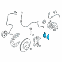 OEM 2022 BMW 330e REPAIR KIT, BRAKE PADS ASBES Diagram - 34-10-6-888-777