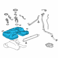 OEM Buick Envision Fuel Tank Diagram - 23247270