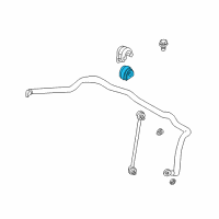 OEM 2009 BMW X3 Stabilizer Rubber Mounting Diagram - 31-30-3-404-065