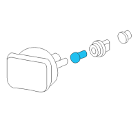 OEM Chevrolet Uplander Run Lamp Bulb Diagram - 10351662