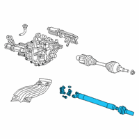 OEM 2019 Ram 1500 Drive Shaft Diagram - 68259560AA