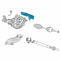 OEM 2021 Ram 1500 ACTUATOR-Axle Locker Diagram - 68399418AA