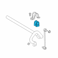 OEM Toyota Camry Bushings Diagram - 48815-33160