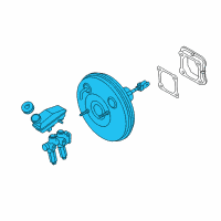 OEM Chevrolet Aveo5 Cylinder, Brake Master(W/Power Brake Booster) Diagram - 96471216