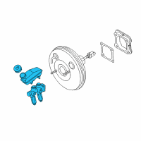 OEM 2007 Chevrolet Aveo5 Cylinder Asm, Brake Master Diagram - 93742398