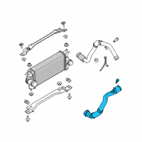 OEM Ford F-150 Outlet Tube Diagram - JL3Z-6F073-B