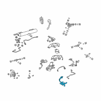 OEM 2010 Lexus RX350 Sensor Sub-Assembly, HEI Diagram - 89407-0E011